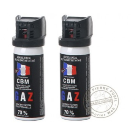 bombes lacrymogènes gaz cs 50 ml