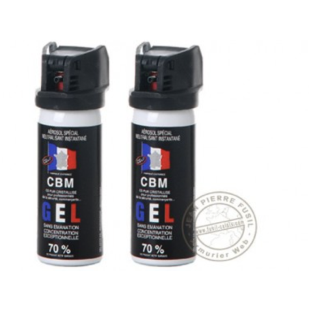 bombes lacrymogènes gel cs 50 ml