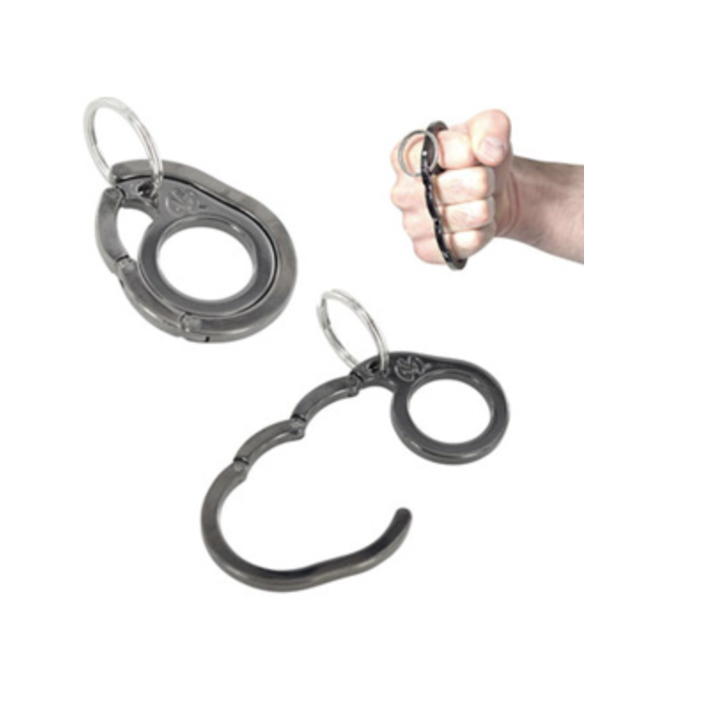 Poing américain un doigt porte-clés